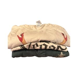 Men's Graphic Short Sleeve Tees - White and Black